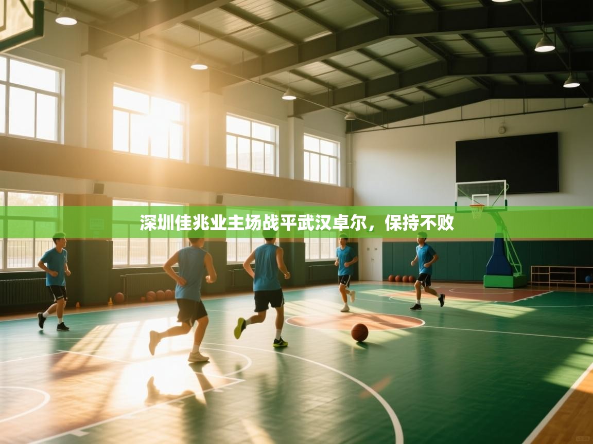 深圳佳兆业主场战平武汉卓尔，保持不败